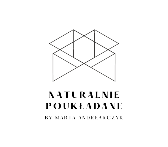 Logo Naturalnie Poukładane by Marta Andrearczyk Decluttering i organizacha przestrzeni